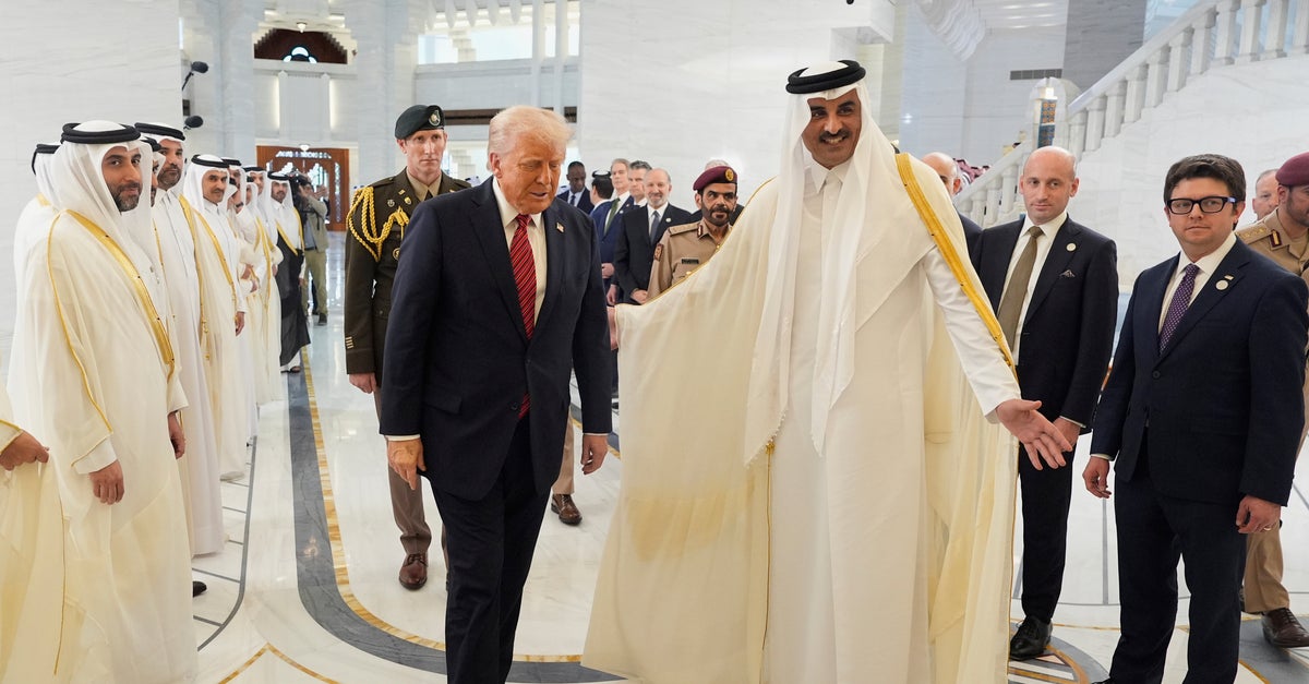 Trump Marvels At Wealth Of His Arab Hosts While He Eyes White House And Air Force One Upgrades