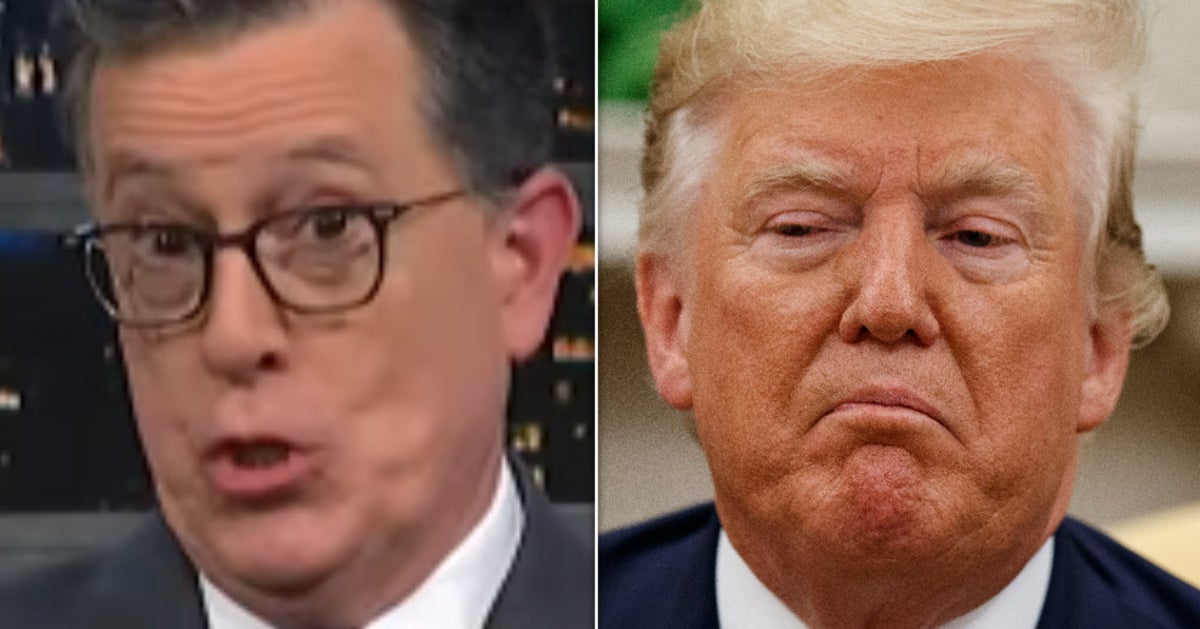 Stephen Colbert's Audience Loses It Over 3 Little Words About Donald Trump