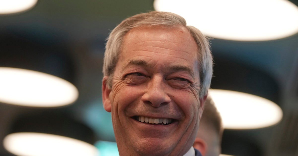 Nigel Farage 'On Course For No.10' After New Poll Gives Reform Clear Lead