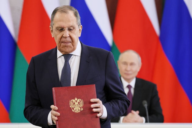 Russian Foreign Minister Sergey Lavrov