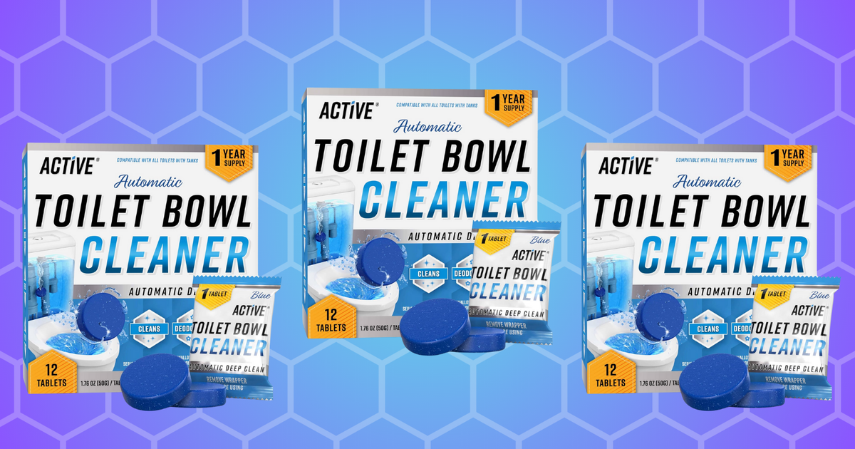 These Cleaning Tablets Help Toilet Bowls Stay 'Spotless' — And A Year's Supply Is Under $15