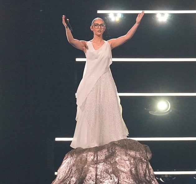 Το εκπληκτικό φινάλε της Klavdia στον ημιτελικό της Πέμπτης. 