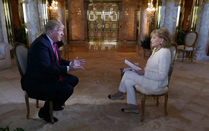 Walters interviews Trump again in 2015.