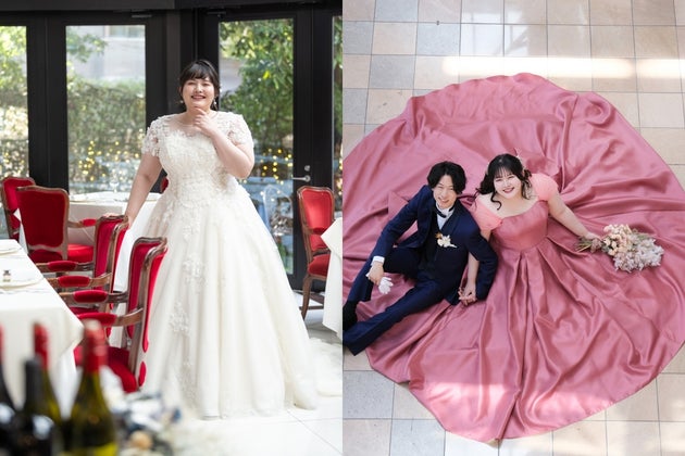 カーヴィ ウエディングのドレス