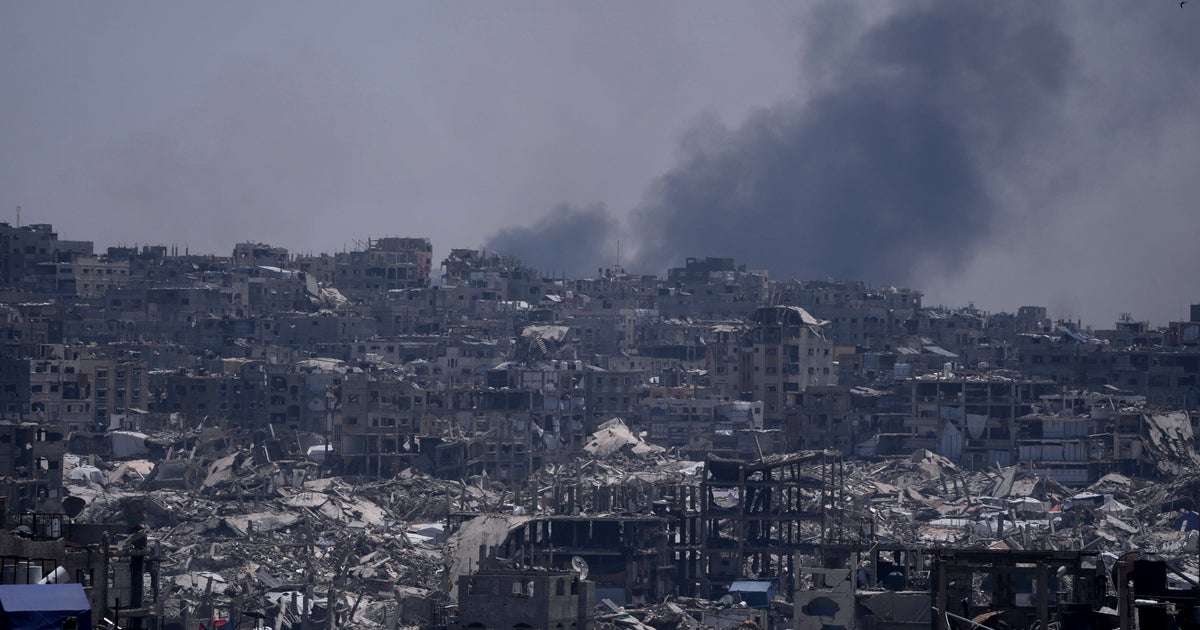 Israeli Strikes Kill At Least 93 People In Gaza As Trump Wraps Up Middle East Visit