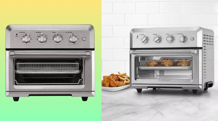 The Cuisinart air fryer and toaster oven on sale at Target, Amazon and Walmart. 