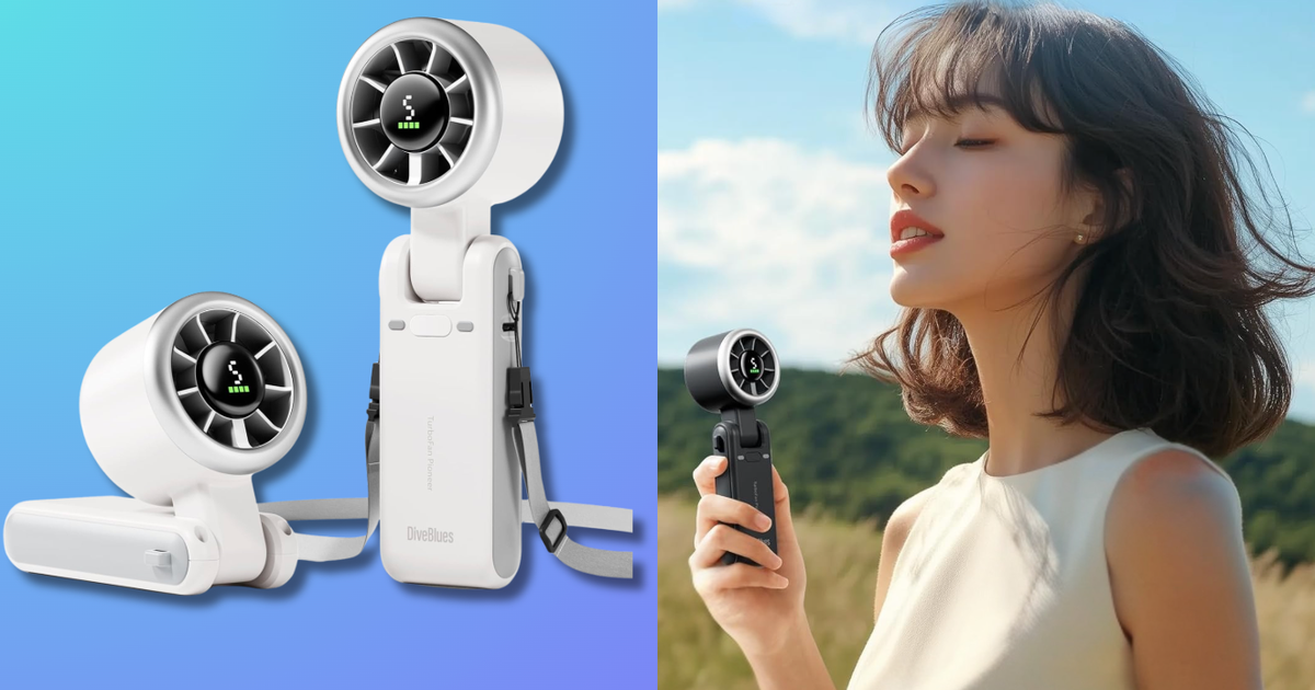 NextImg:Reviewers Say This Handheld Mini Fan Has ‘Unbelievable Power,’ And It’s $17 Right Now