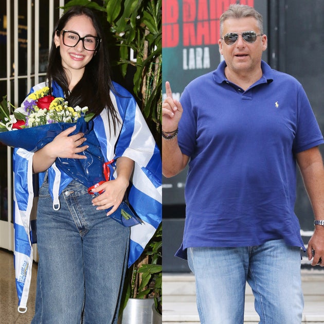 Η Κλαυδία και ο Γιώργος Λιάγκας.