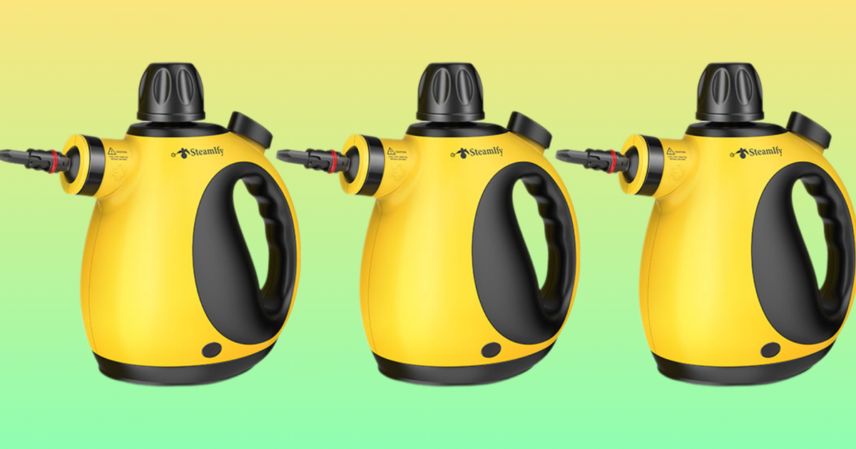 This Pressurized Steam Cleaner Helps Cut Cleaning Time In Half And It’s On Sale