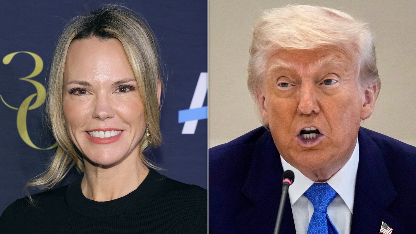 Wendy McMahon and Donald Trump