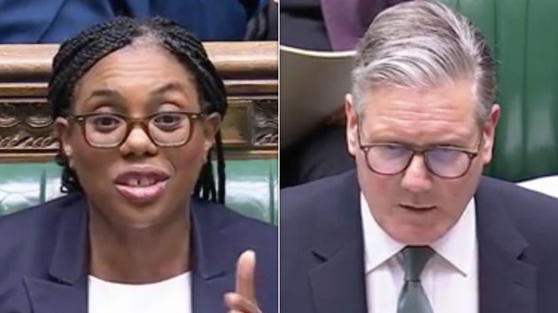 Kemi Badenoch and Keir Starmer