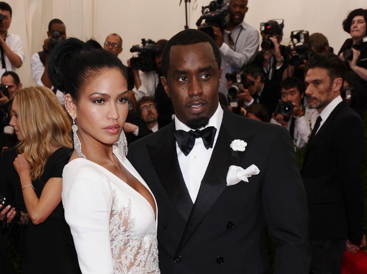 Cassie Ventura and Sean "Diddy" Combs appear at The Metropolitan Museum of Art's Costume Institute benefit gala in New York on May 4, 2015.