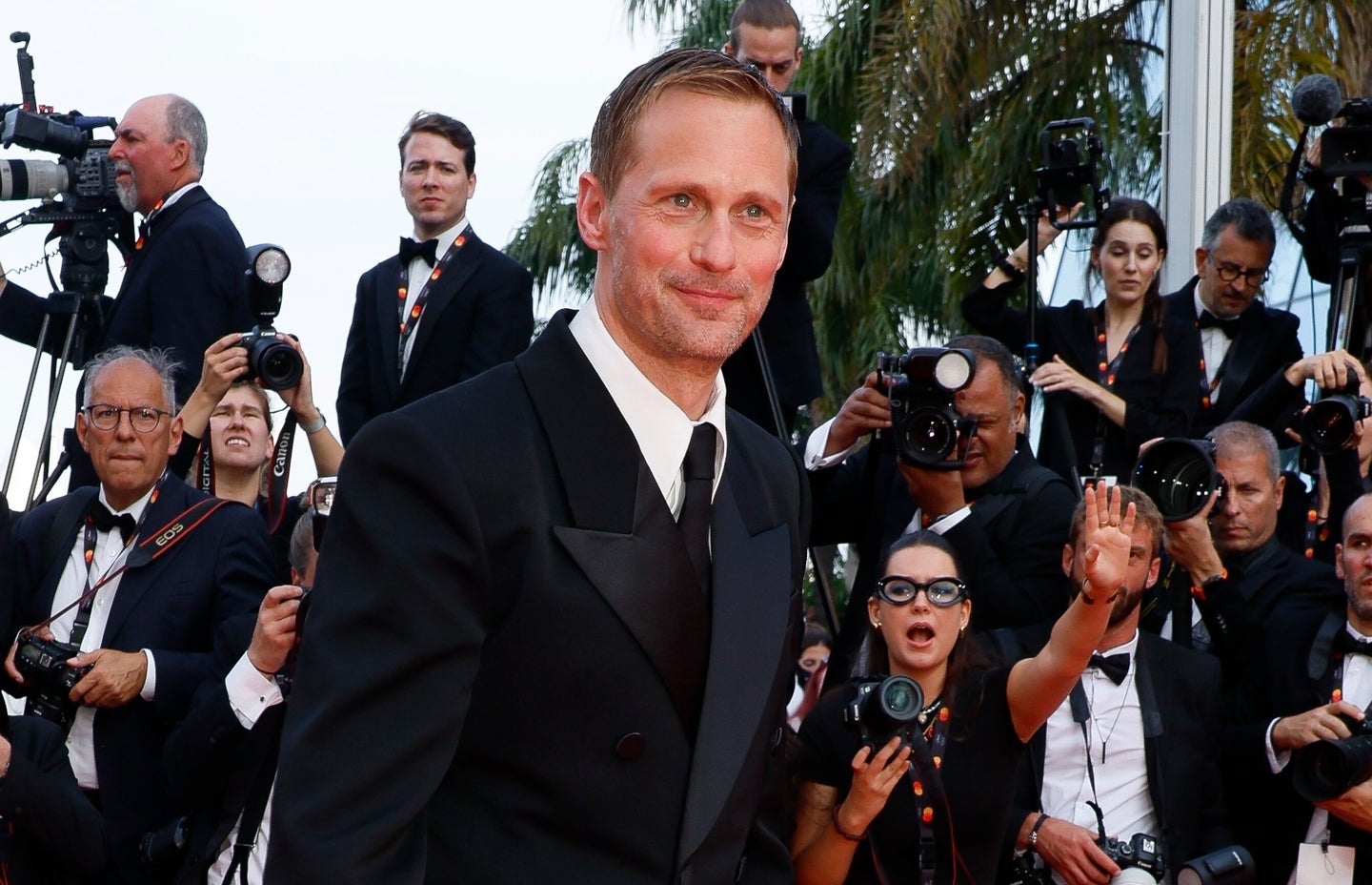 Alexander Skarsgård Recalls Shooting 'Messy' Sex Scenes In Pillion ...
