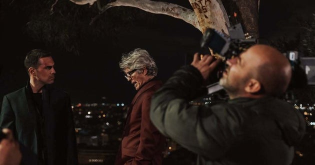 Ο Άνθιμος Ανανιάδης με τον Έρικ Ρόμπερτς.