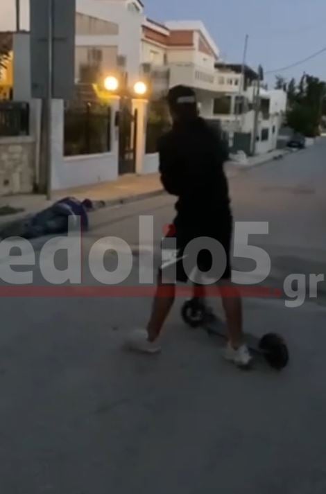 Η στιγμή της επίθεσης στον 48χρονο άνδρα στα Γλυκά Νερά