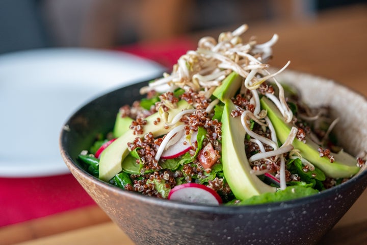 RDN Jerlyn Jones opts for a grain bowl for lunch, thanks to its versatility.
