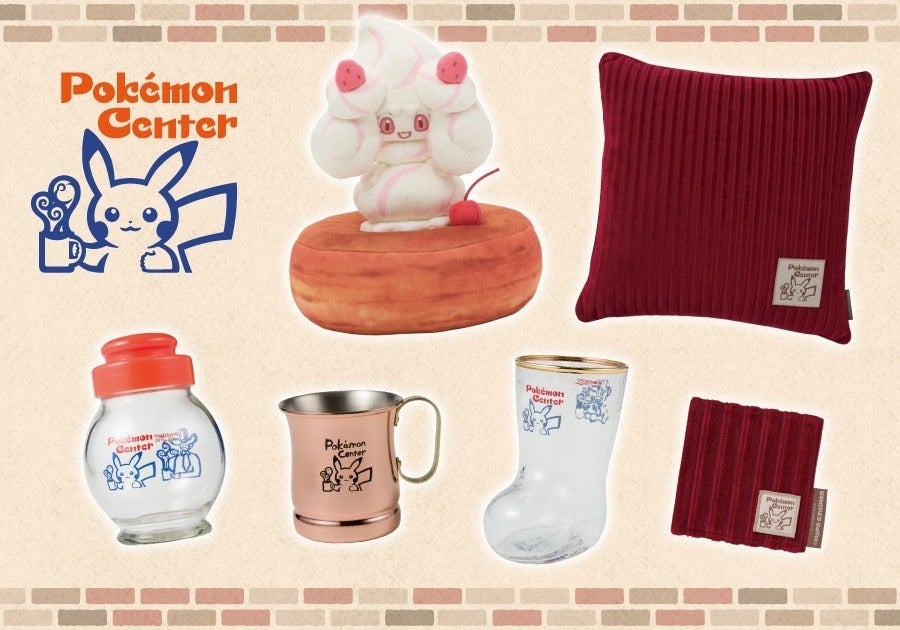 ポケモンセンターナゴヤ　コメダ珈琲店　コラボグッズまとめ売り ピカチュウデザインの「コメダ珈琲店」コラボアイテムも