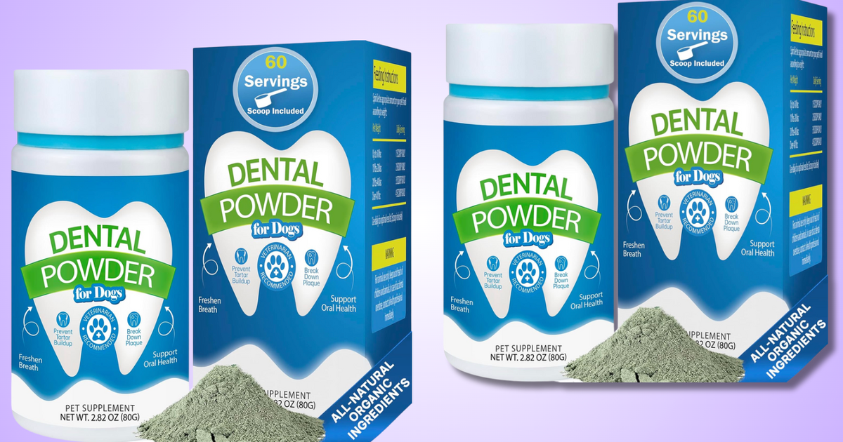 If It’s ‘Impossible’ To Clean Your Dog’s Teeth, Grab This Dental Powder For Over 30% Off