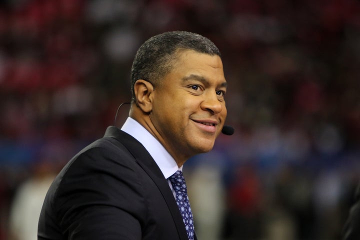 Stan Verrett, pictured in 2017, is reportedly not having his contract renewed by ESPN.