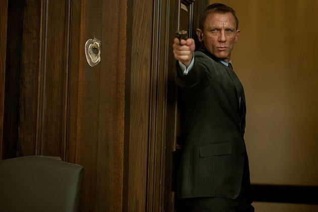 Daniel Craig as James Bond in Skyfall