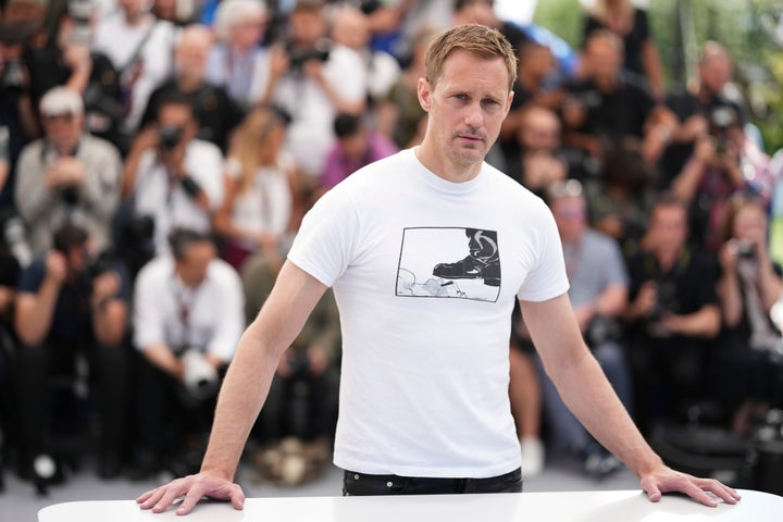 Alexander Skarsgard in Cannes 2025