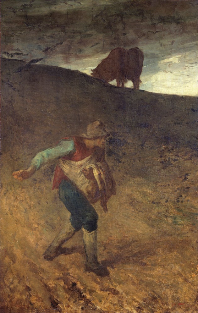 «The Sower», Ζαν-Φρανσουά Μιλέ, 1850. (Photo by National Museum & Galleries of Wales Enterprises Limited/Heritage Images/Getty Images)