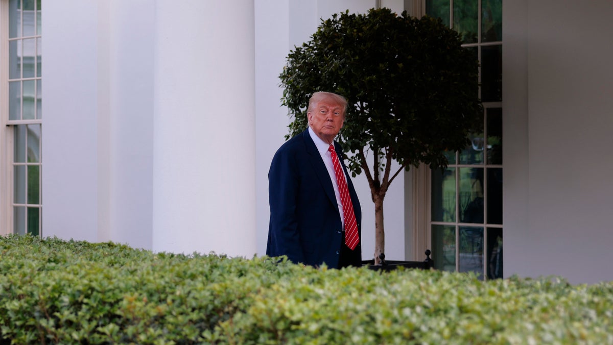 President Trump Speaks To White House Press