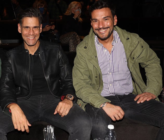 Ο Δημήτρης Ουγγαρέζος και ο Κώστας Τσουρός.