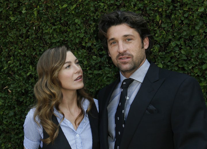 Ellen Pompeo, seen here with former "Grey's Anatomy" co-star Patrick Dempsey, had a less-than-peaceful working relationship with Denzel Washington as a director.