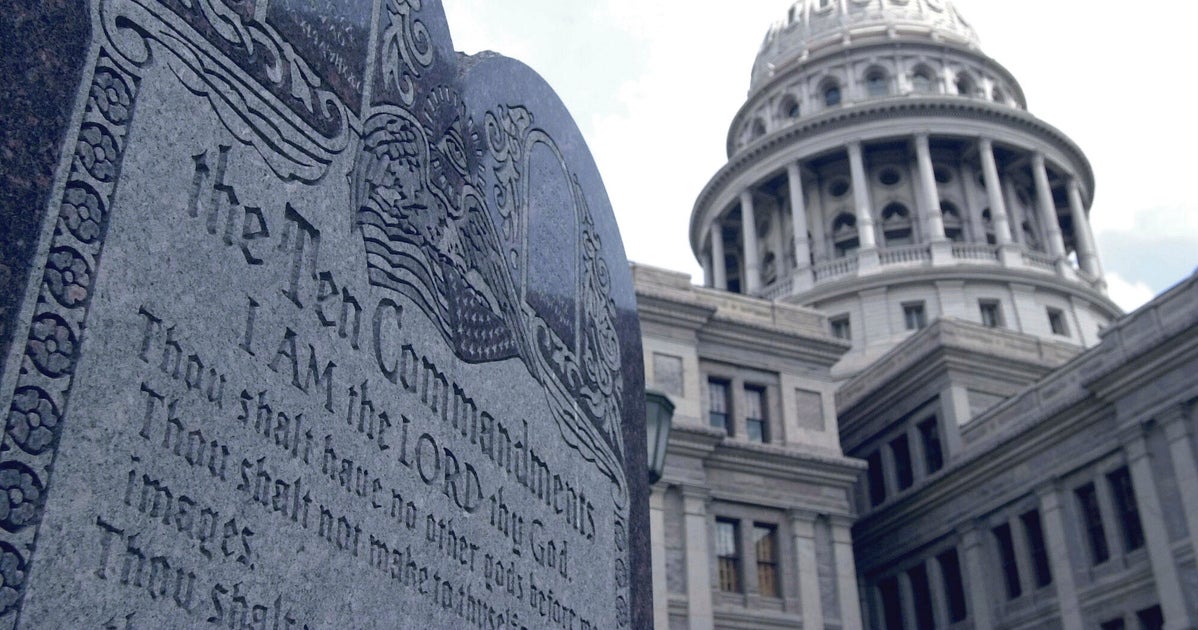 Texas Is Closer To Putting The Ten Commandments In Classrooms After A Key Vote