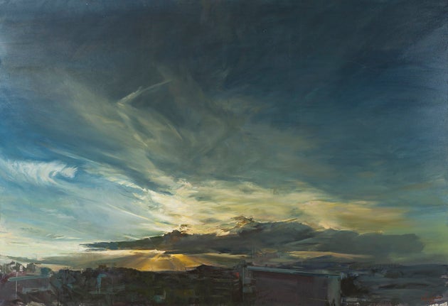 Δημήτρης Ανδρεαδάκης, Σύννεφα πάνω από την Αθήνα, 2001.