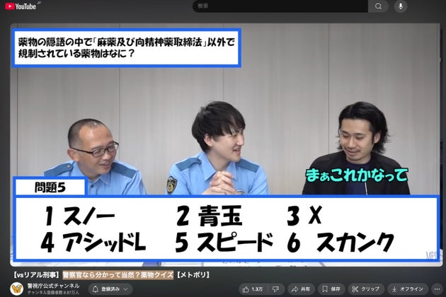 隠語で表されている違法薬物