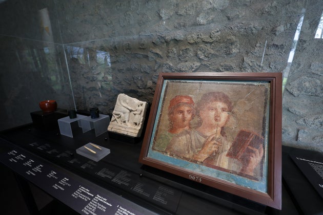 Στιγμιότυπο από την έκθεση «Essere donna nell’antica Pompei». (Photo by Marco Cantile/LightRocket via Getty Images)