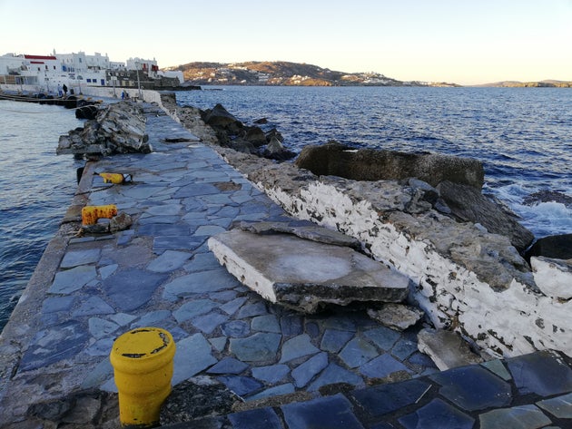 Φωτογραφία Αρχείου Το λιμάνι της Μυκόνου