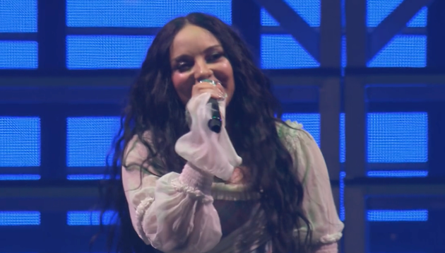 Jade on stage at this year's Radio 1 Big Weekend festival