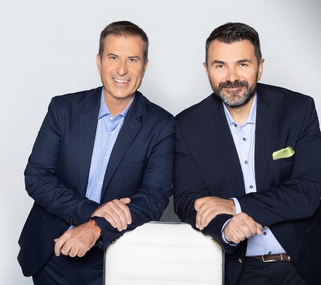 Ο Παναγιώτης Στάθης και ο Γιάννης Κολοκυθάς.