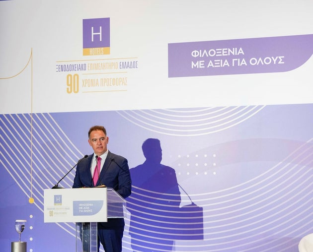 Ο πρόεδρος του Ξενοδοχειακού Επιμελητηρίου Ελλάδος Αλέξανδρος Βασιλικός.