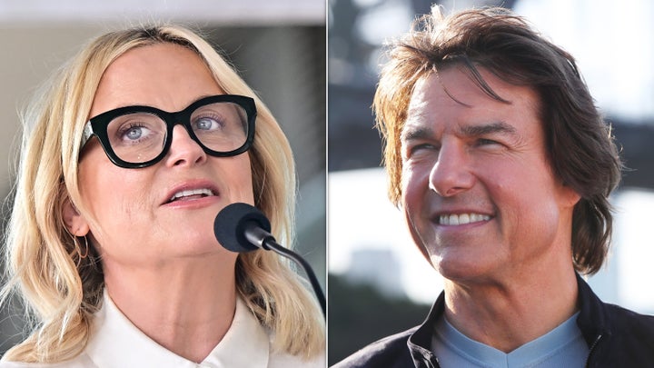 Amy Poehler accredits Tom Cruise for helping her to discover 1 of her biggest deviations 1 Amy Poehler (left) went out when he saw Tom Cruise to make a setback in 1983's