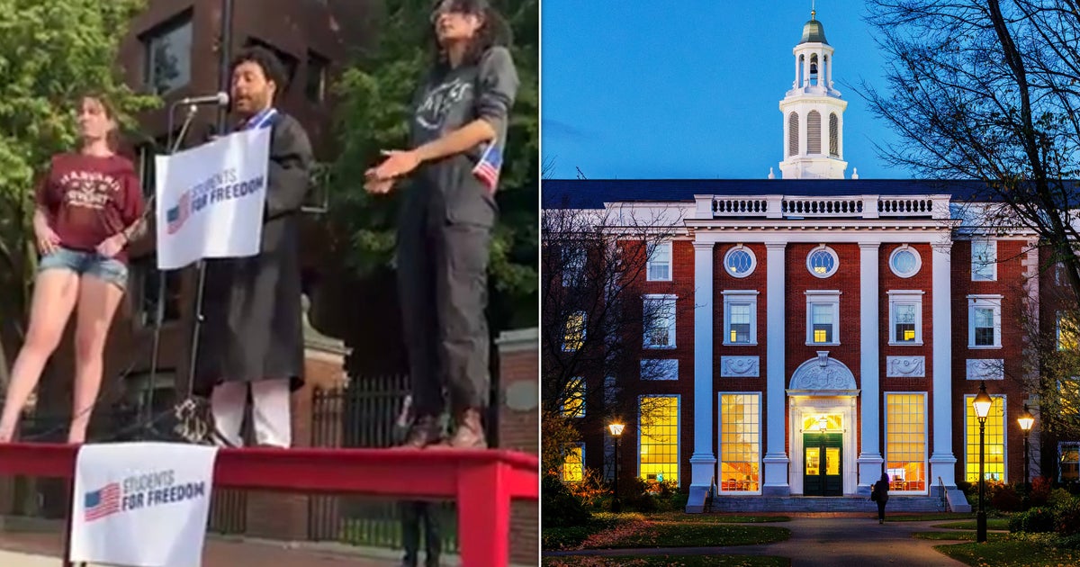 International Harvard Students Protest Trump