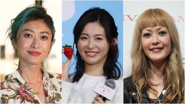 左から山田優さん、本仮屋ユイカさん、松嶋尚美さん