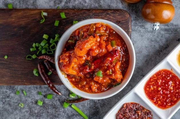 Crispy chilli beef