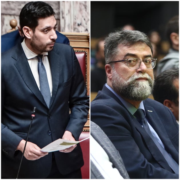 Ο υφυπουργός Κωνσταντίνος Κυρανάκης και ο προκάτοχός του Βασίλης Οικονόμου. Τους χωρίζει ο νέος ΚΟΚ...