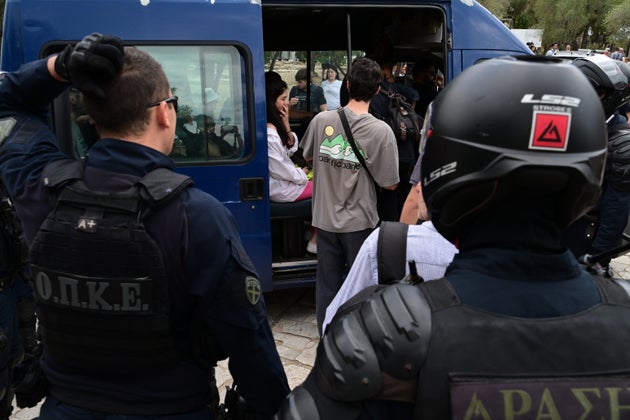 Αστυνομικές δυνάμεις στην Ακρόπολη