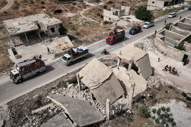 Εικόνες από τη Συρία(AP Photo/Ghaith Alsayed)