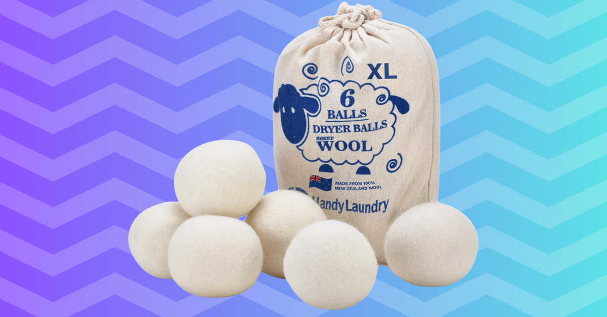 Reviewers Say These $13 Dryer Balls Made Them Ditch Dryer Sheets For Good