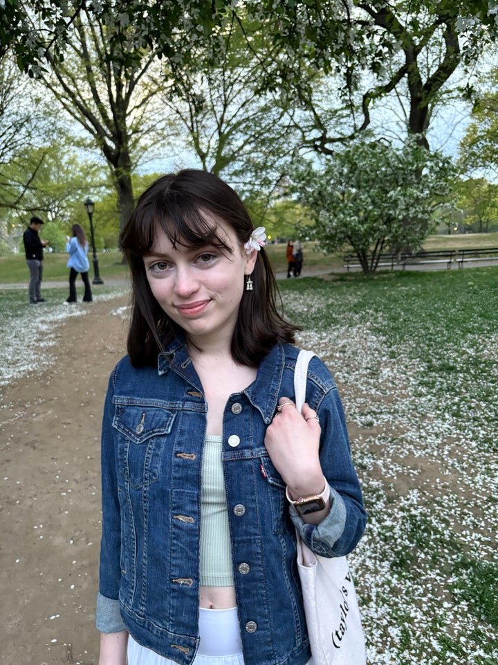 The author in Central Park in April 2025.