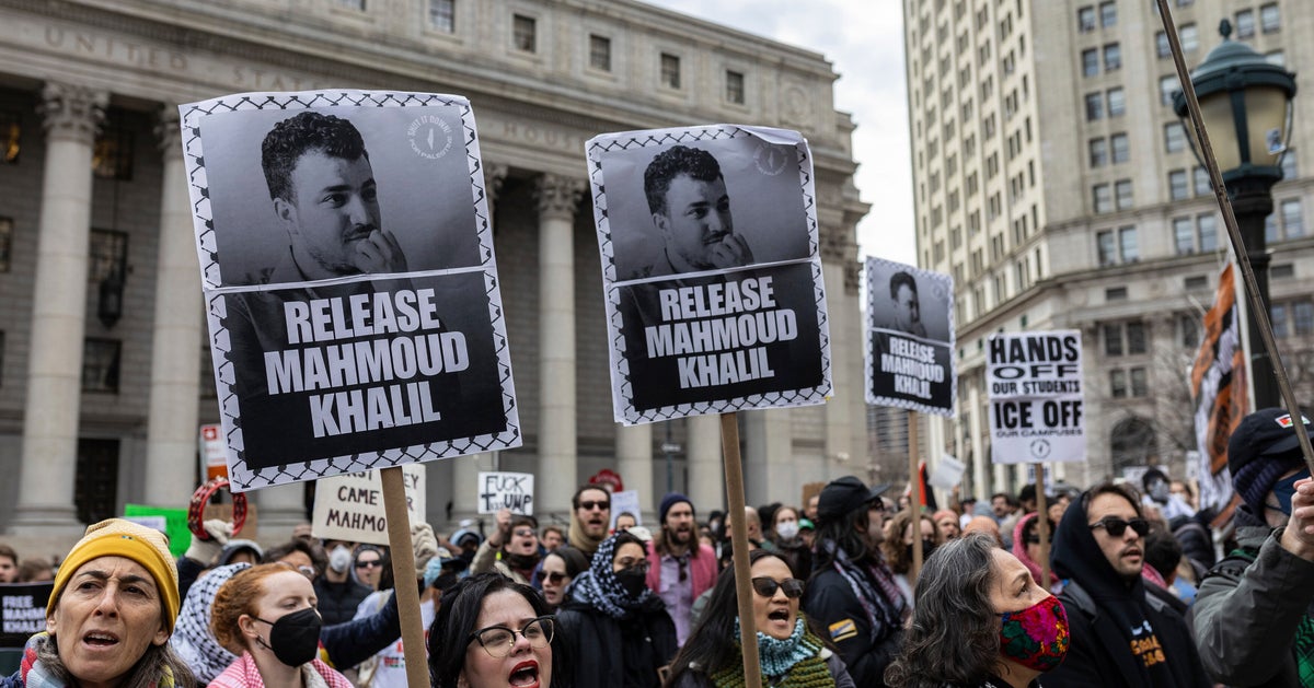 Trump's Bid To Deport Columbia Activist Mahmoud Khalil Is Likely Unconstitutional, Judge Says