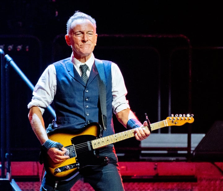 Bono Reminds Everybody Whose The Actual 'Boss' Of America As Trump-Springsteen Feud Rages On - The Boston Courier 1 Bruce Springsteen, here in Manchester, England on May 14, has been locked in a bitter back-and-forth with Trump since he called his administration "corrupt, incompetent and treasonous" during a performance earlier this month.