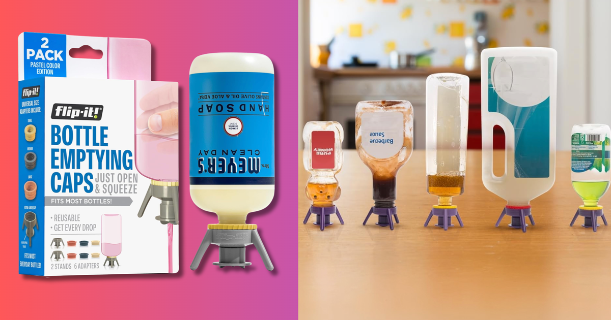 This $10 Gadget Gets Every Last Drop From Your Bottles, And Reviewers Can’t Live Without It