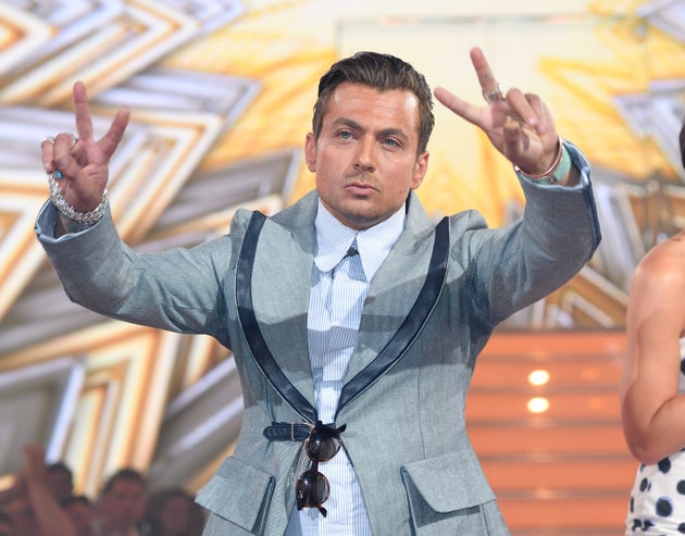 Paul Danan leaving the Celebrity Big Brother house in 2017